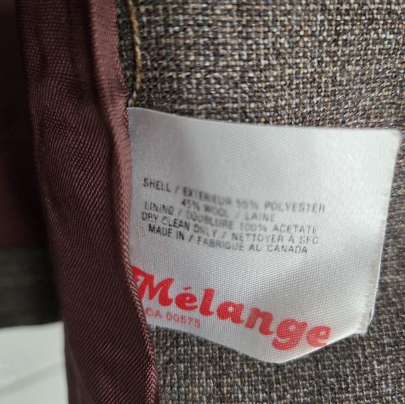 Vintage union made wool blend blazer - Picture 5 of 7